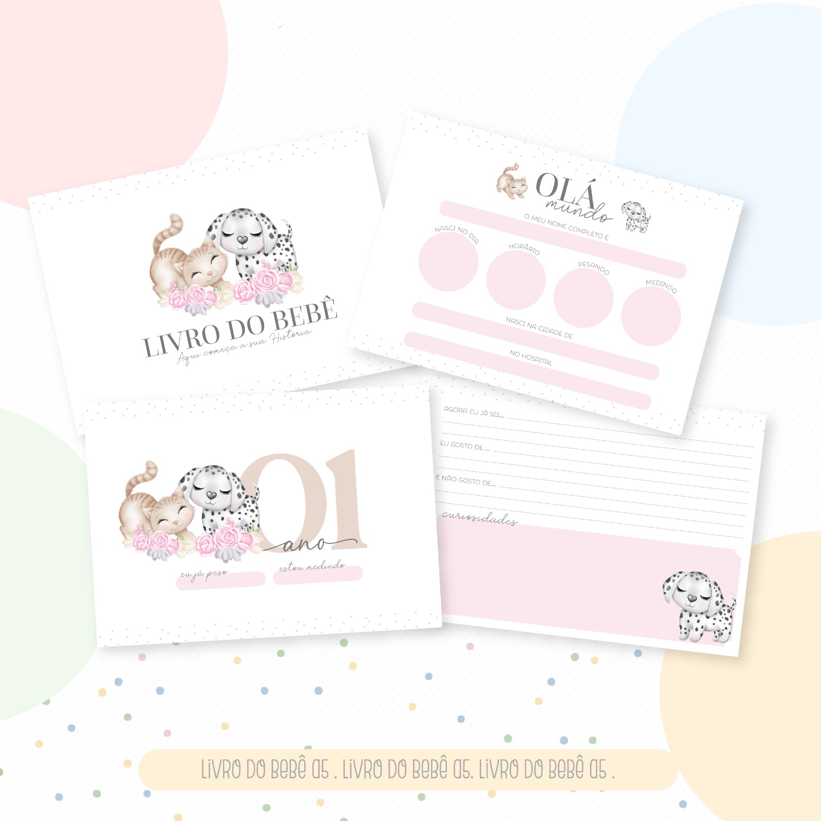 Livro do Bebê - Pet Menina - Image 3