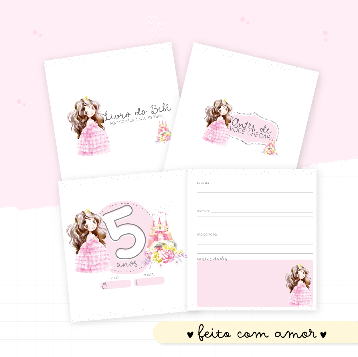 Livro do Bebê - Princesa - Image 4