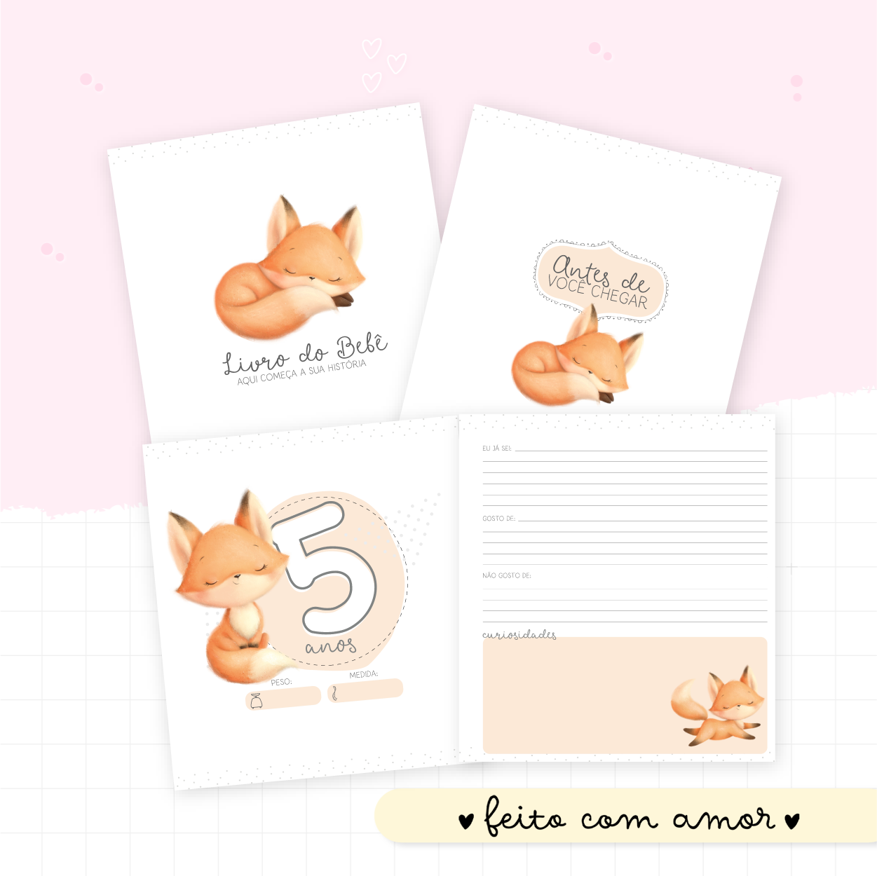 Livro do Bebê - Raposa - Image 4