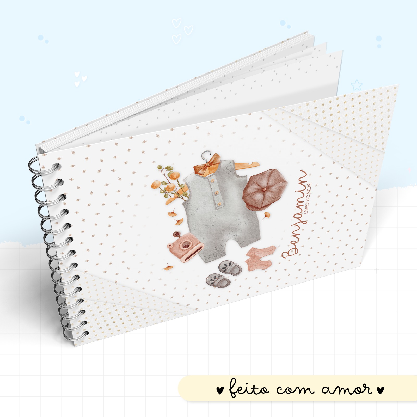 Livro do Bebê - Roupinha Menino - Image 2