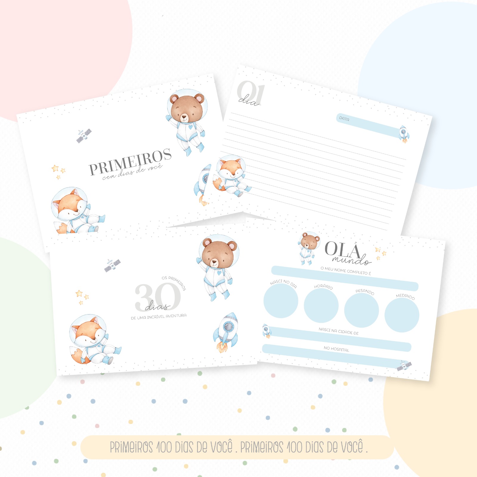 Livro do Bebê - Space Boy - Image 3