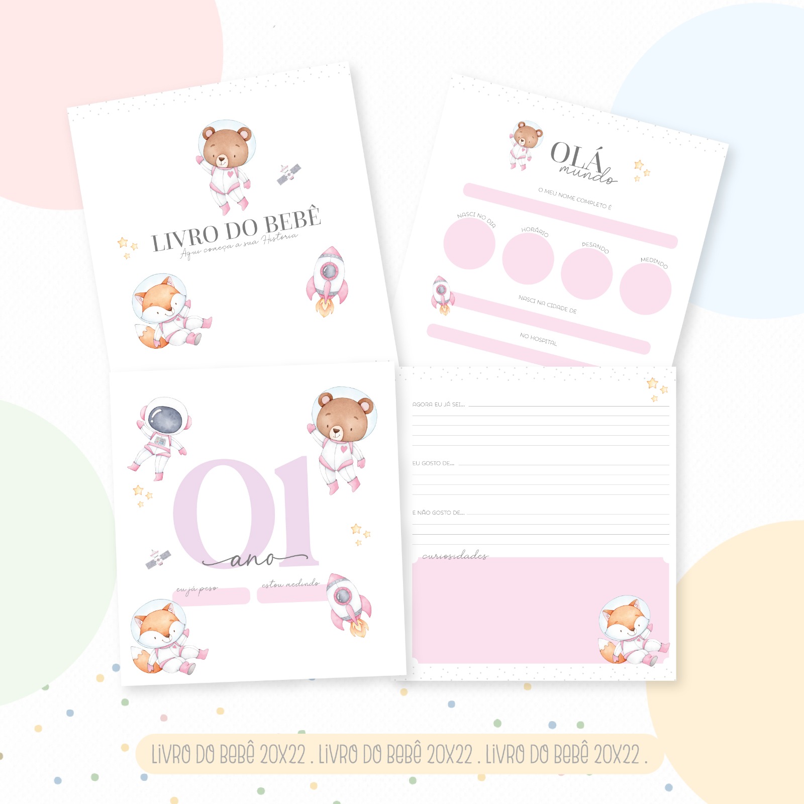 Livro do Bebê - Space Girl - Image 4