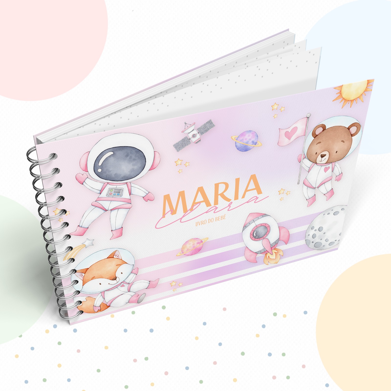 Livro do Bebê - Space Girl - Image 2