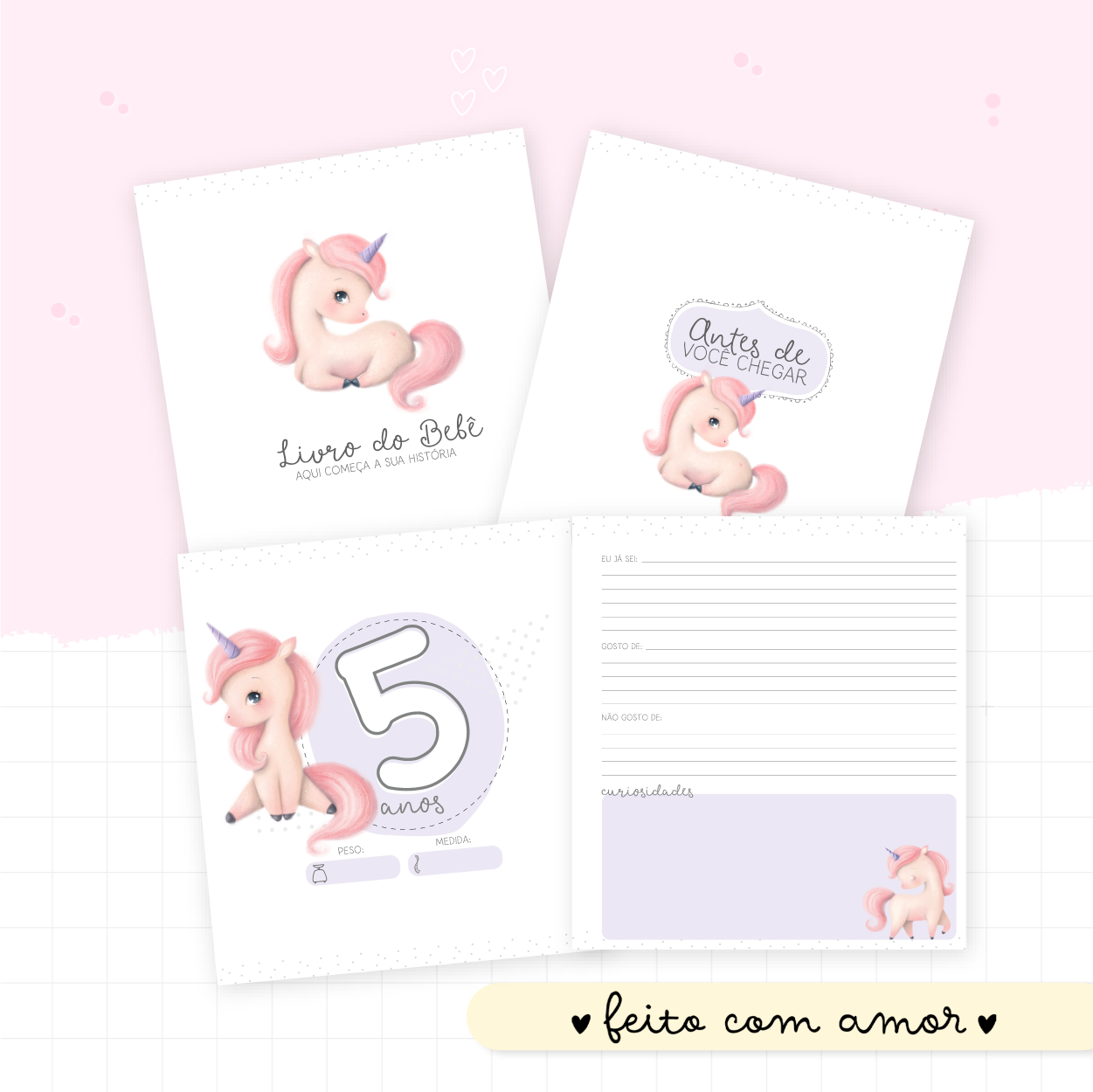 Livro do Bebê - Unicórnio - Image 4