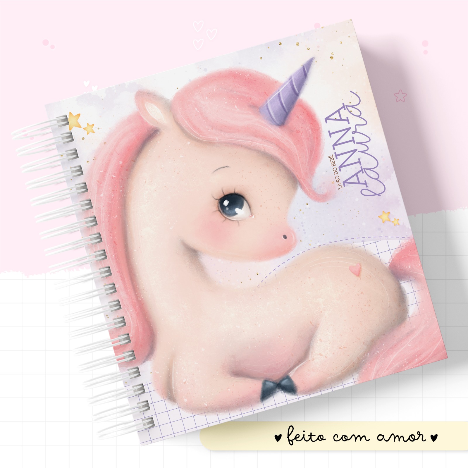 Livro do Bebê - Unicórnio