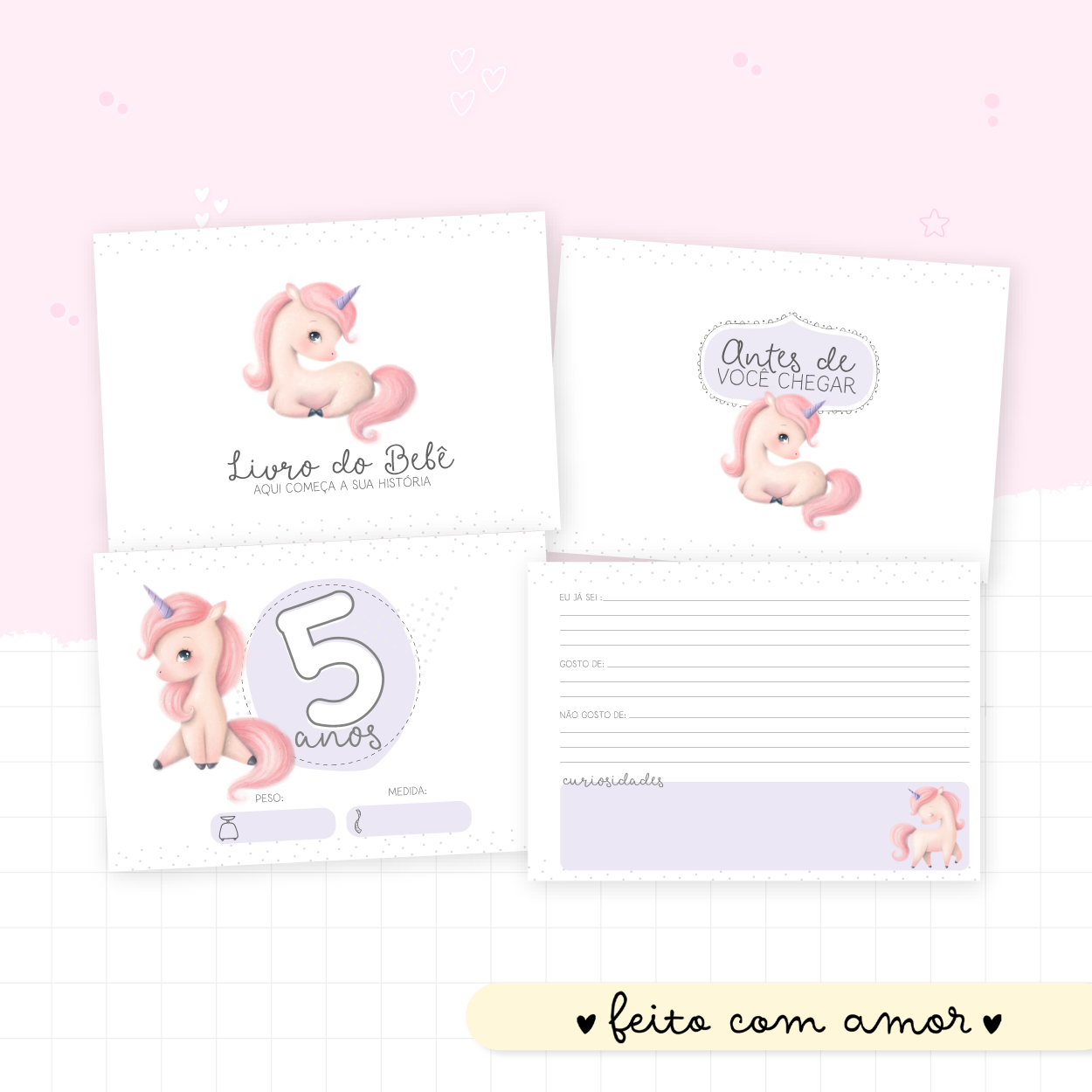 Livro do Bebê - Unicórnio - Image 3