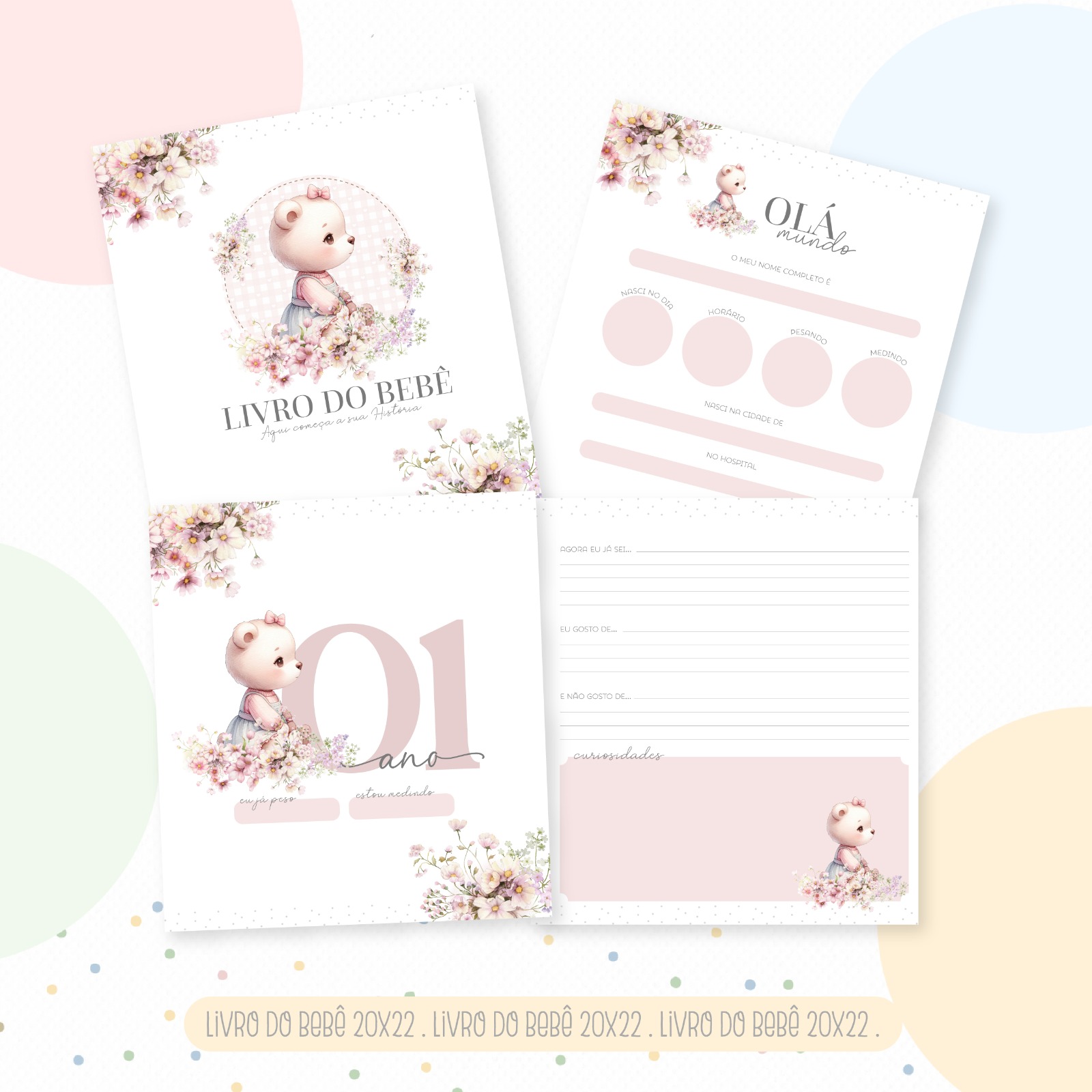 Livro do Bebê - Ursinha - Image 3