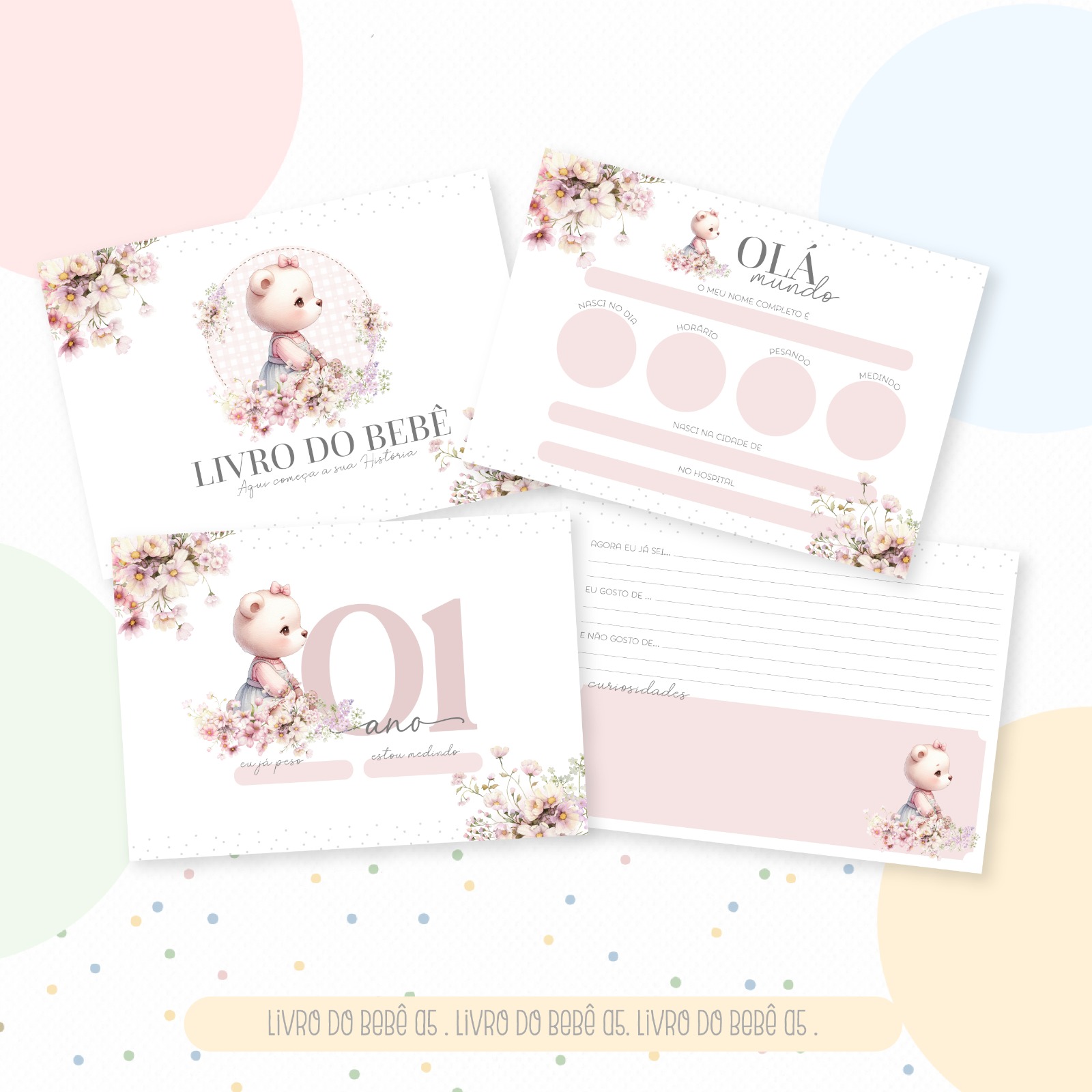 Livro do Bebê - Ursinha - Image 2