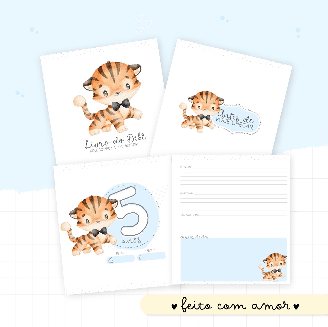 Livro do Bebê - Versículo Menino - Image 3