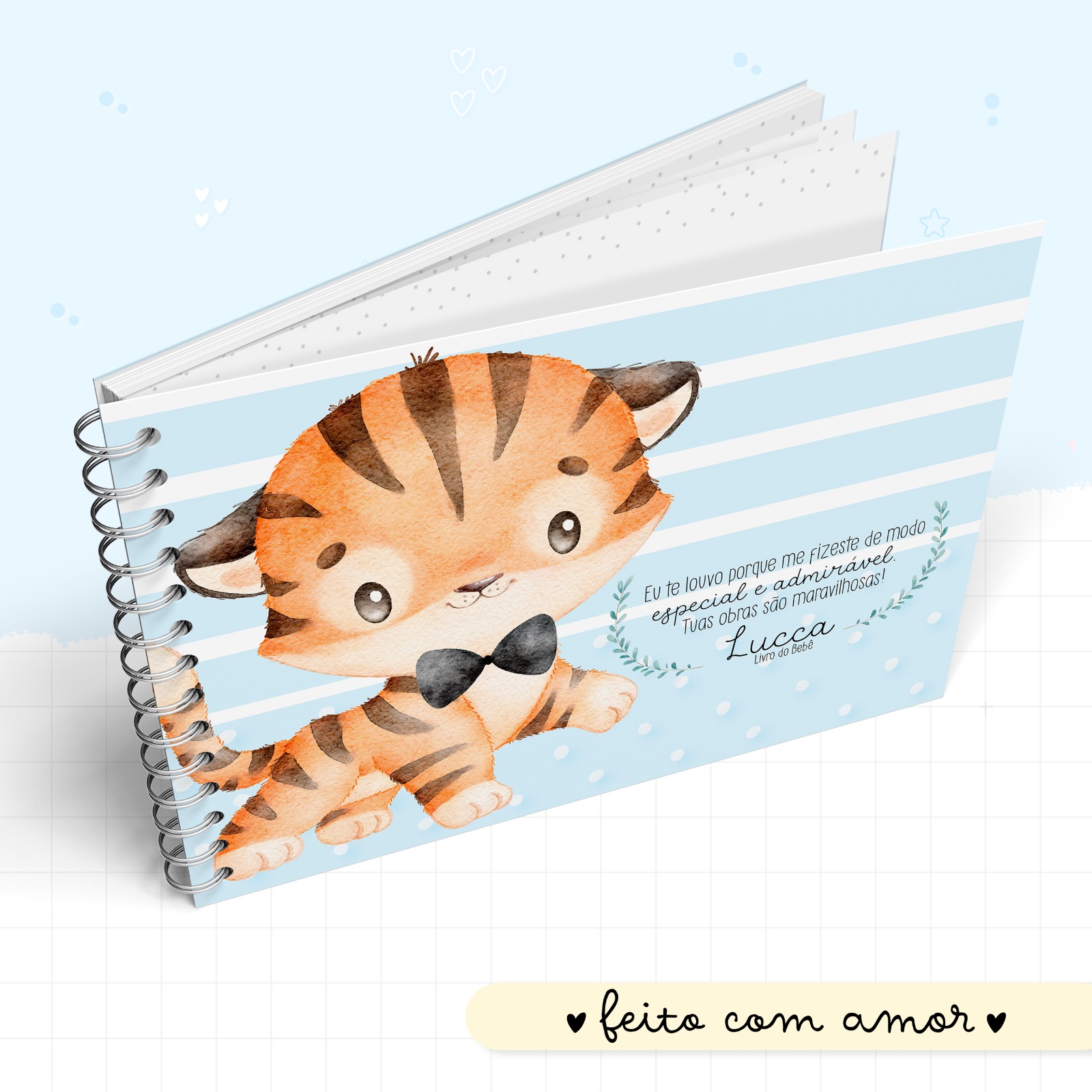 Livro do Bebê - Versículo Menino - Image 2