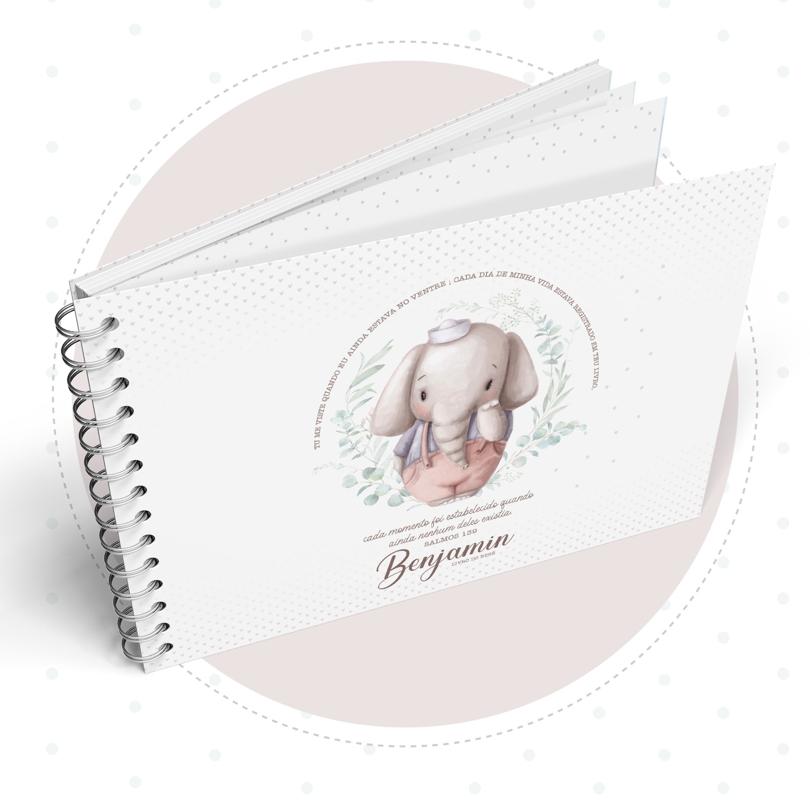 Livro do Bebê - Versículo Menino - Image 2