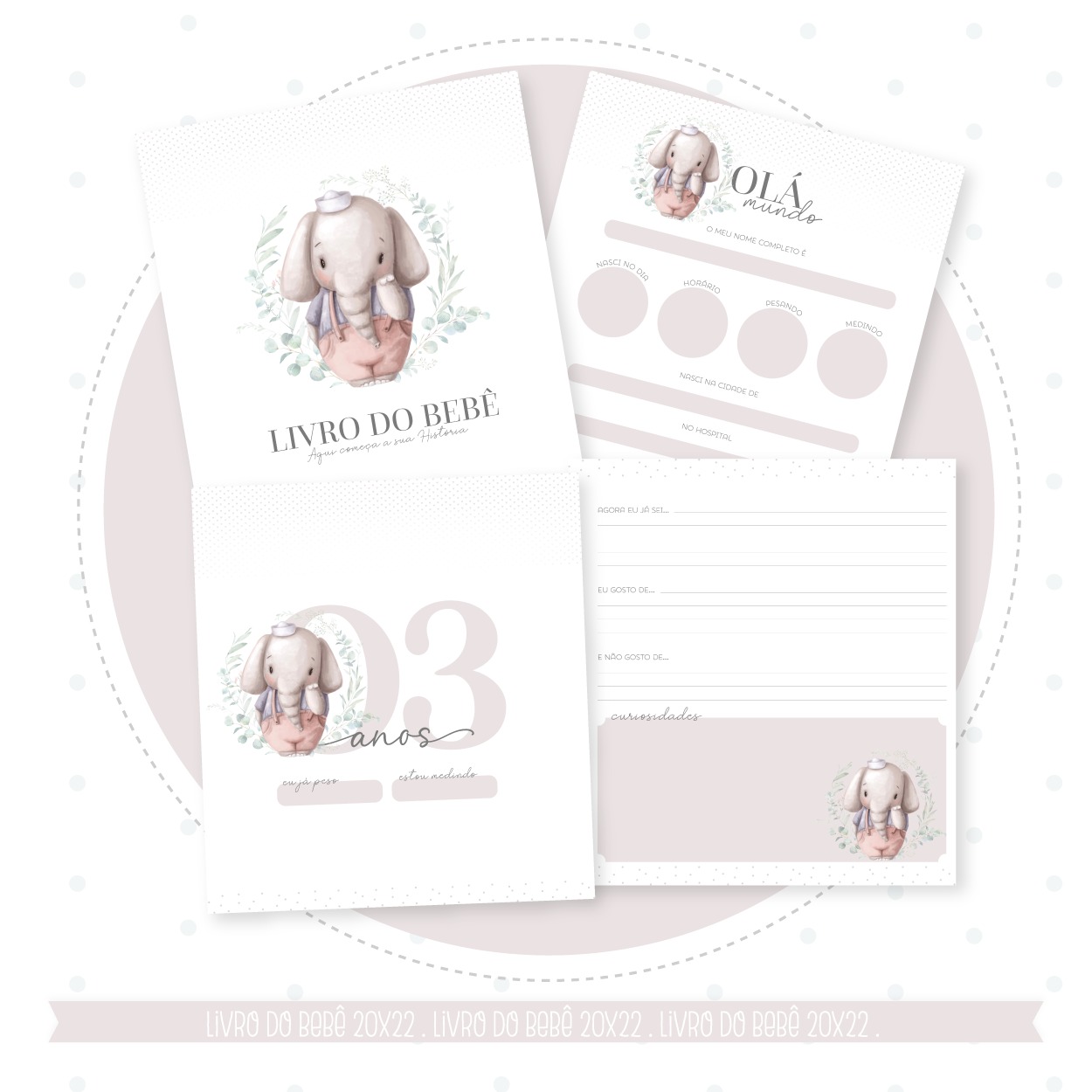 Livro do Bebê - Versículo Menino - Image 3