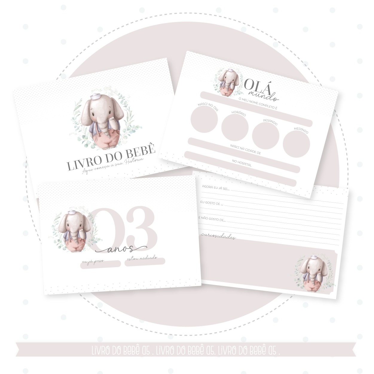 Livro do Bebê - Versículo Menino - Image 4