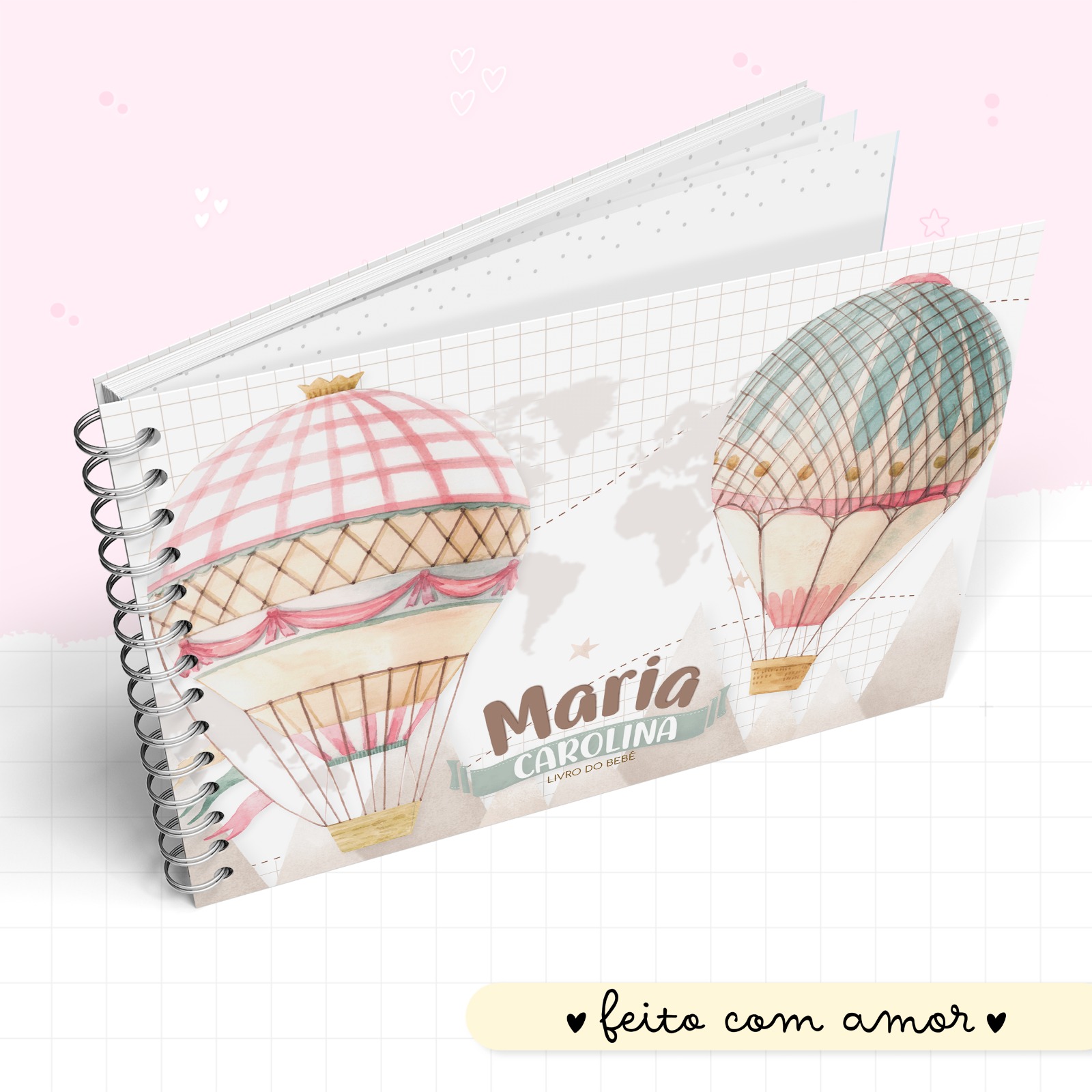 Livro do Bebê - Volta Ao Mundo Menina - Image 2