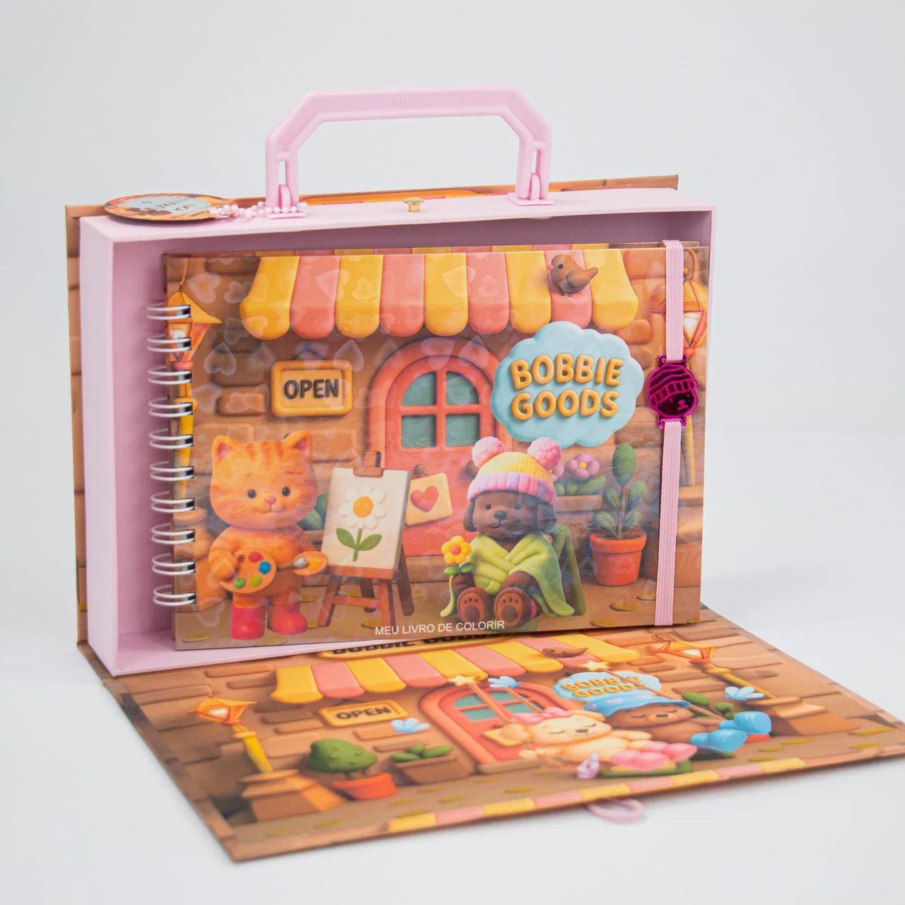 Matela com Livro Bobbie Goods personalizado