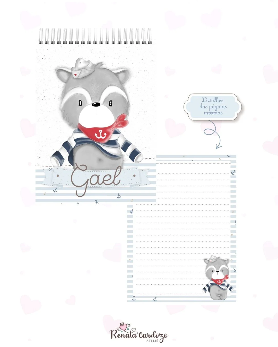 Guaxinim Cute - Imagem 5