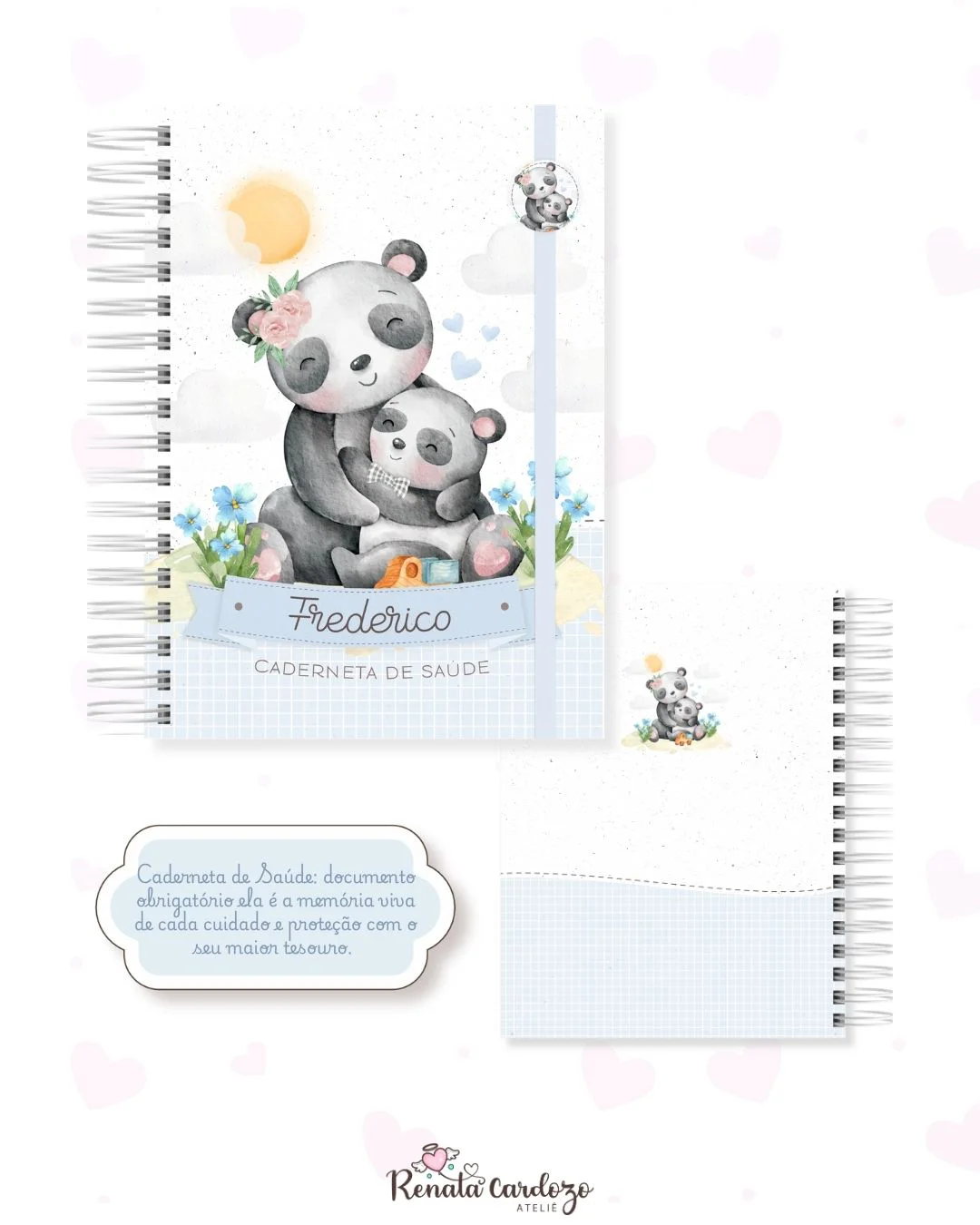 Panda Mãe e filho