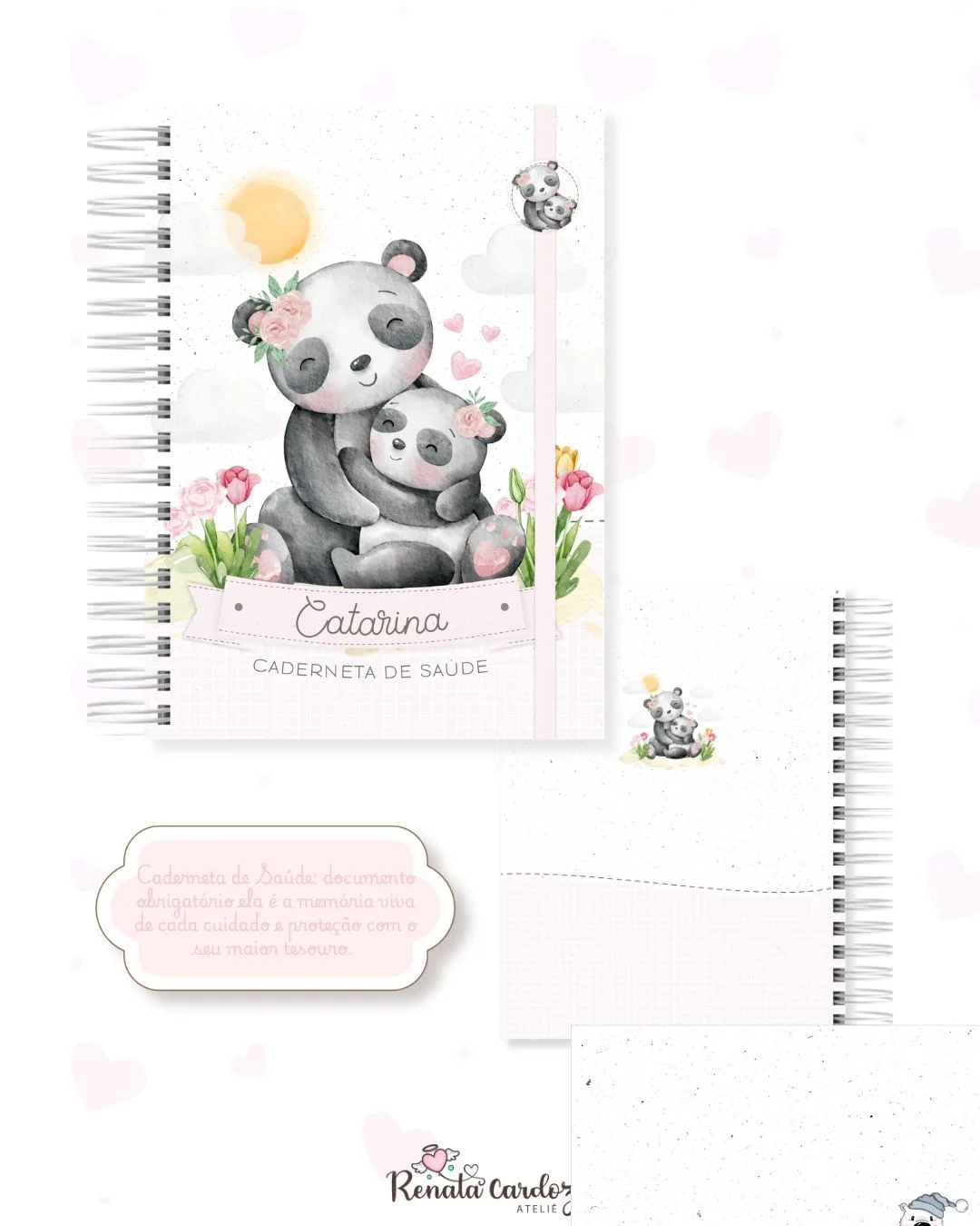 Panda Mãe e Filha