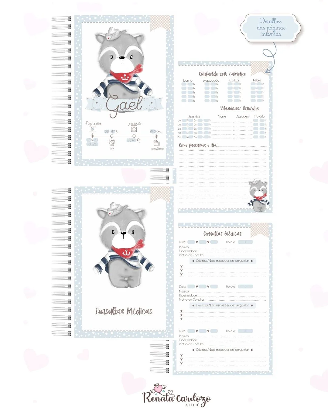 Guaxinim Cute - Imagem 2