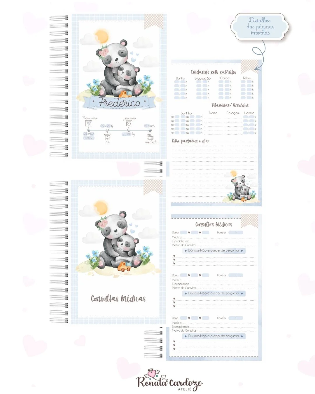 Panda Mãe e filho - Imagem 3