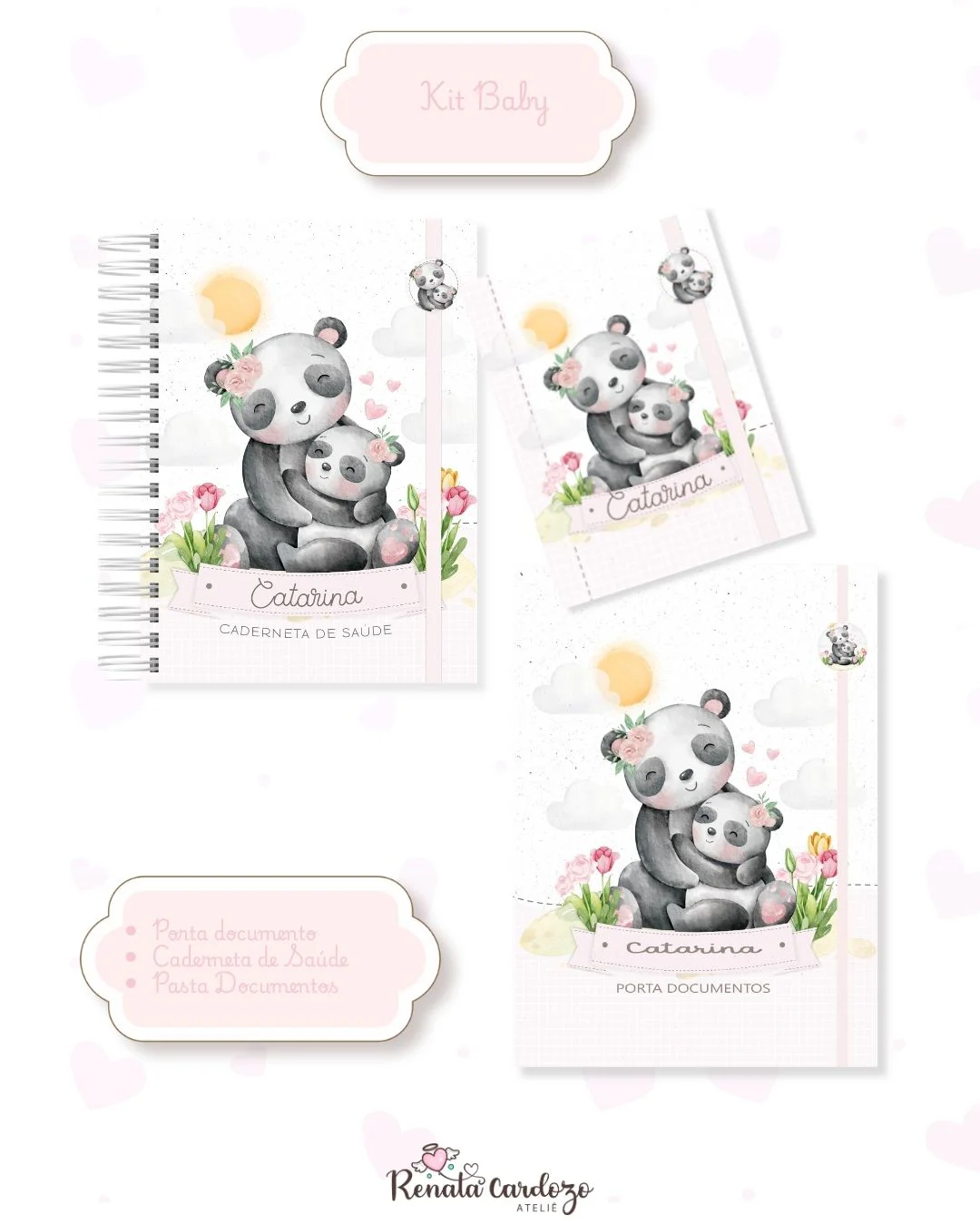 Panda Mãe e Filha