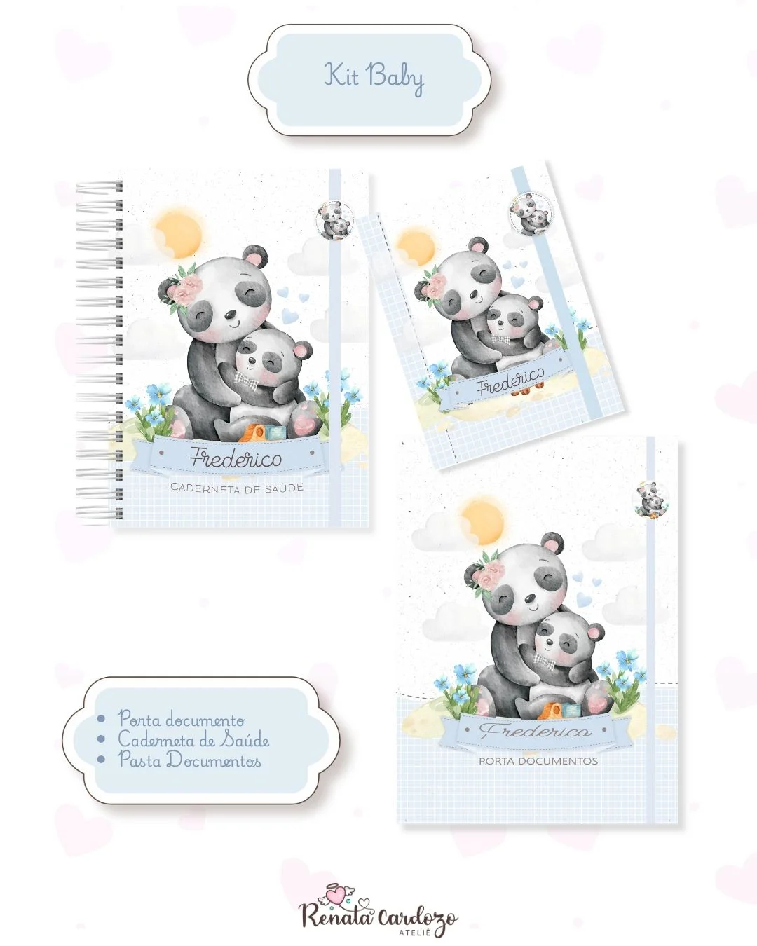 Panda Mãe e filho