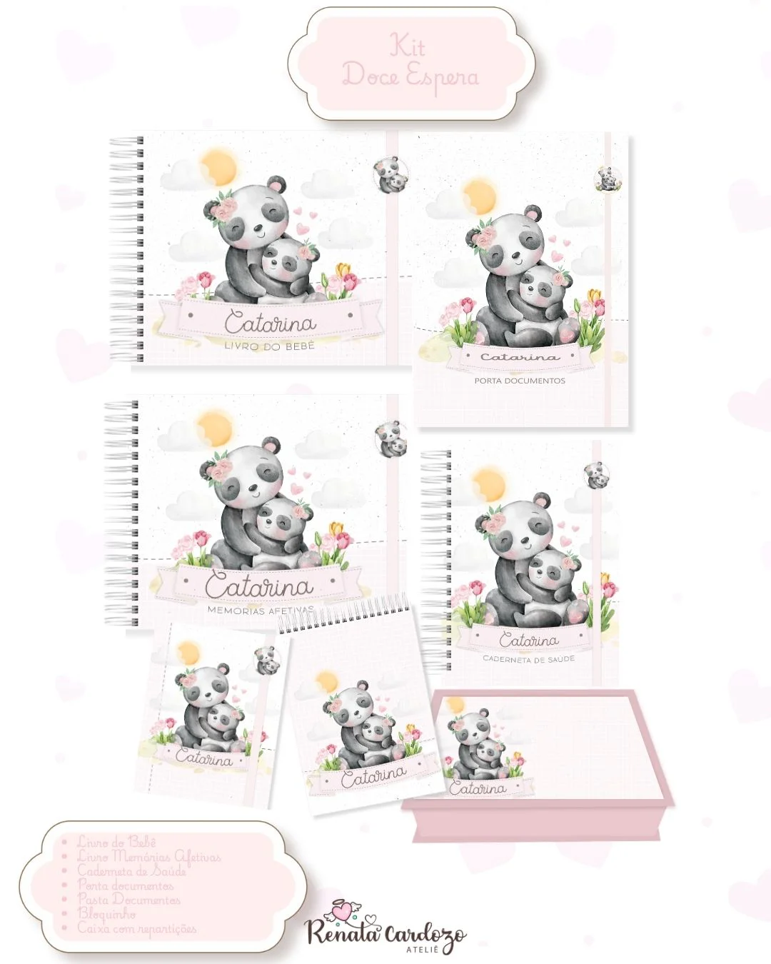 Panda Mãe e Filha