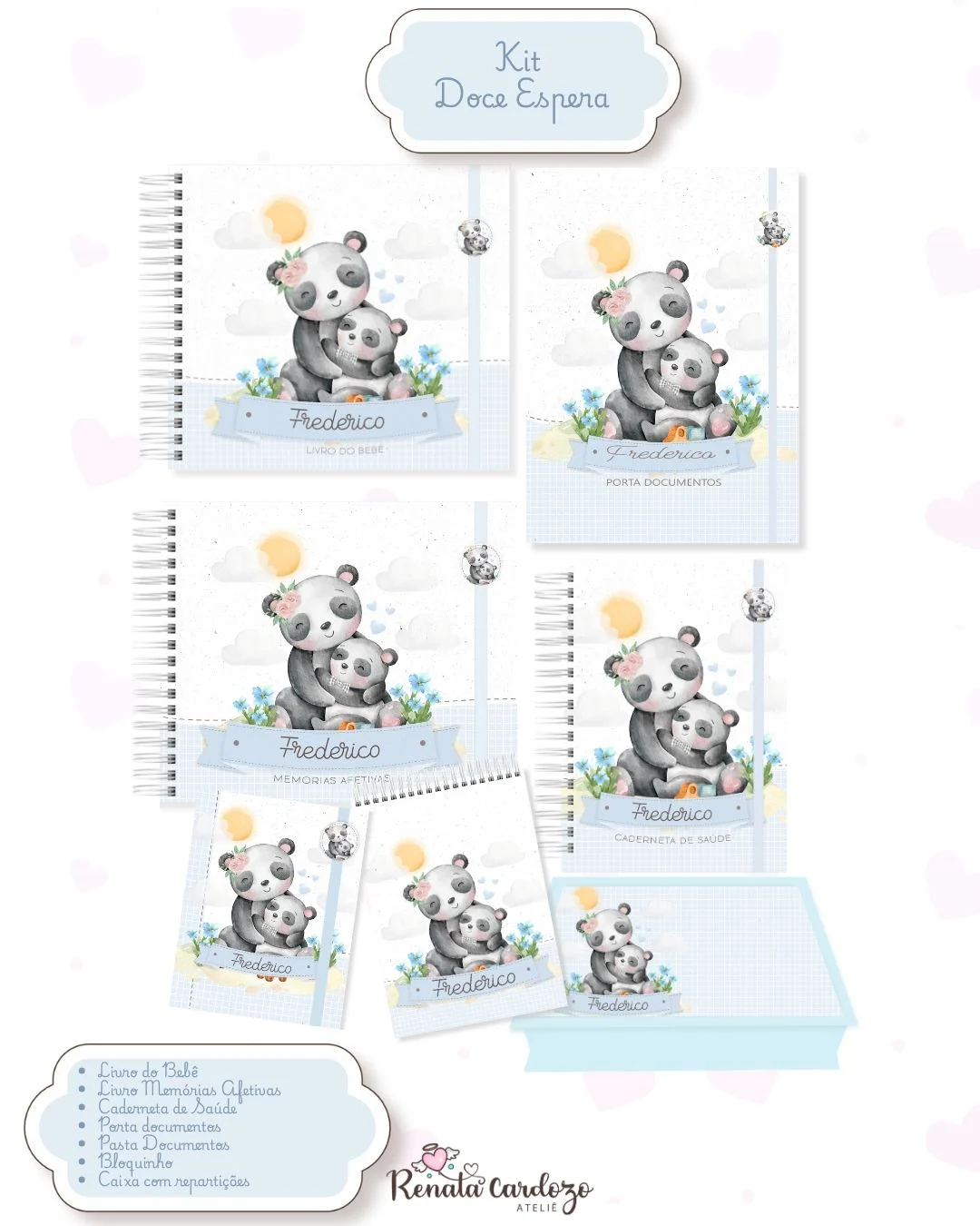 Panda Mãe e filho