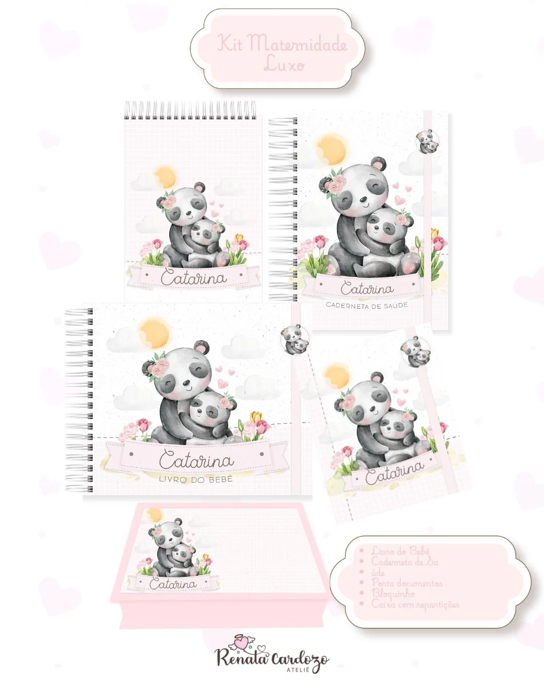 Panda Mãe e Filha