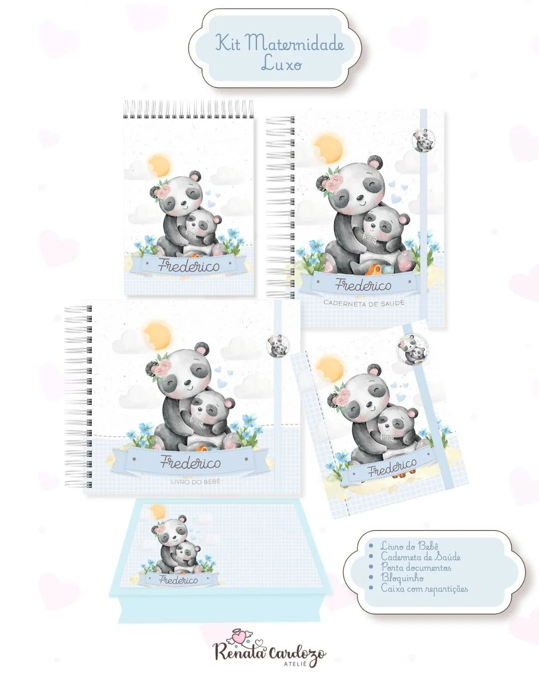 Panda Mãe e filho