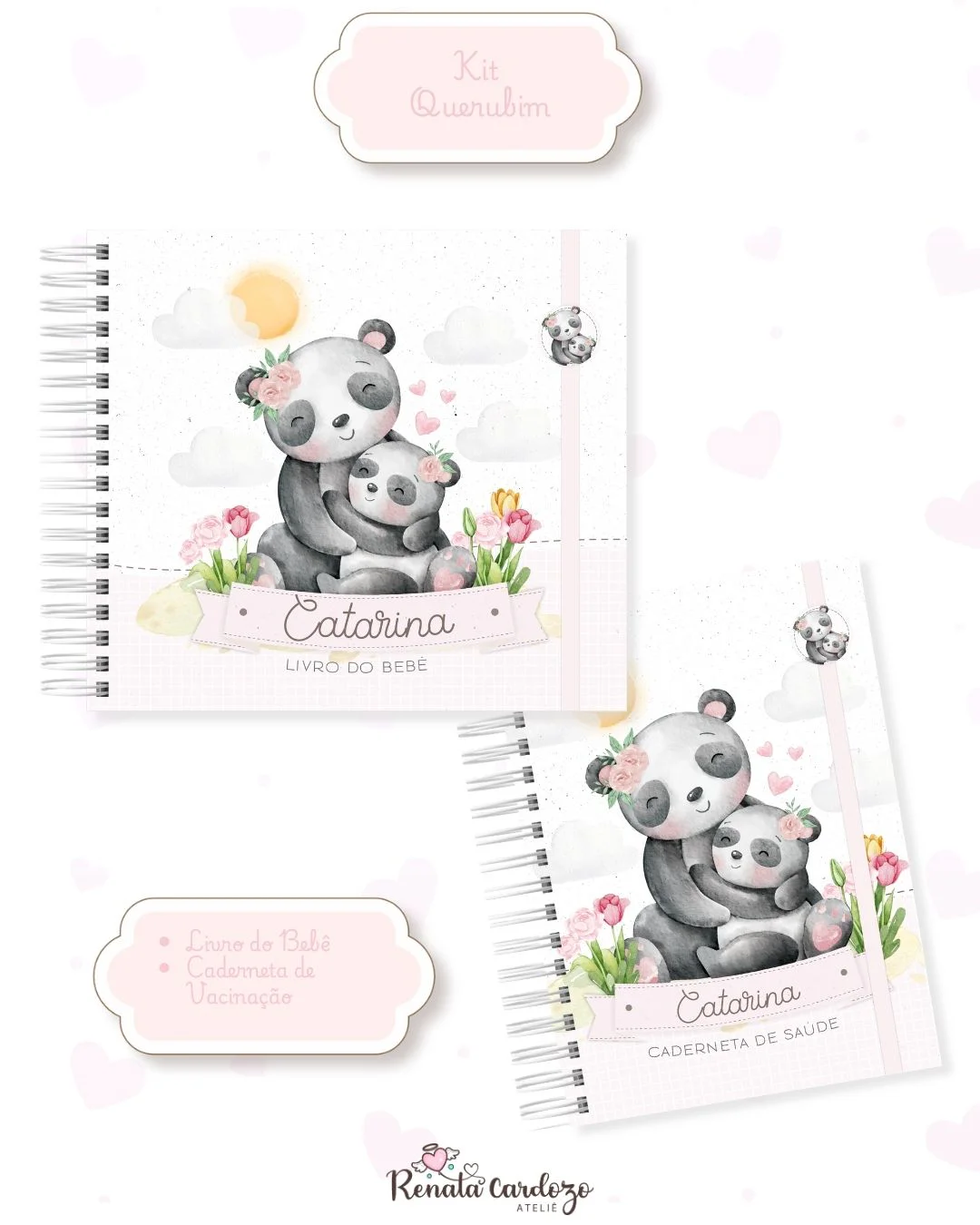 Panda Mãe e Filha