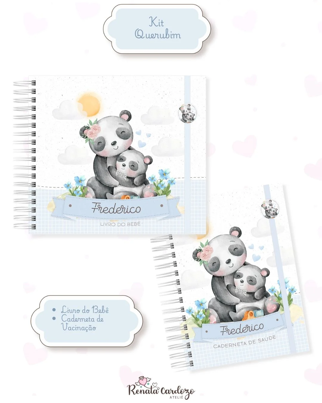 Panda Mãe e filho