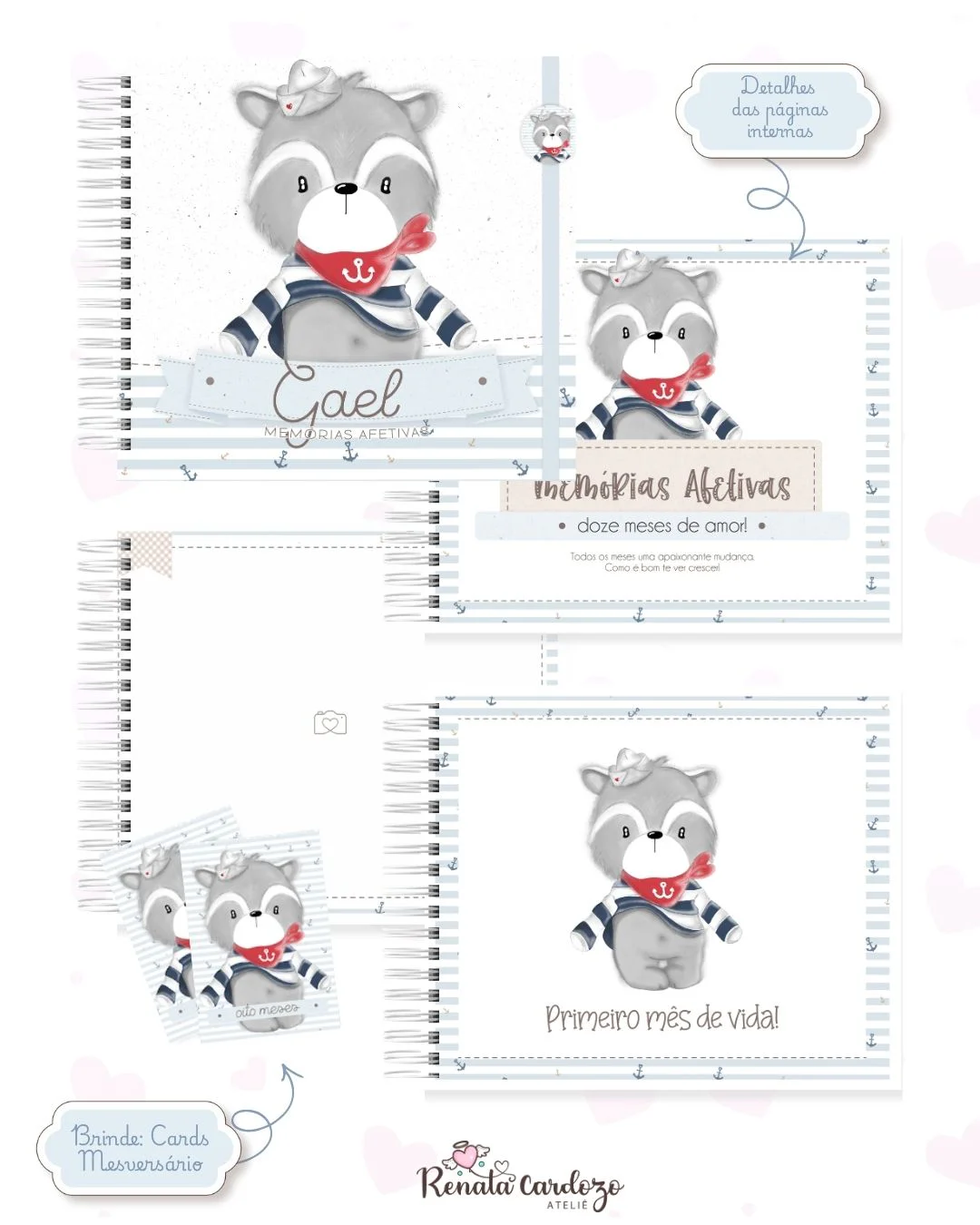 Guaxinim Cute - Imagem 3