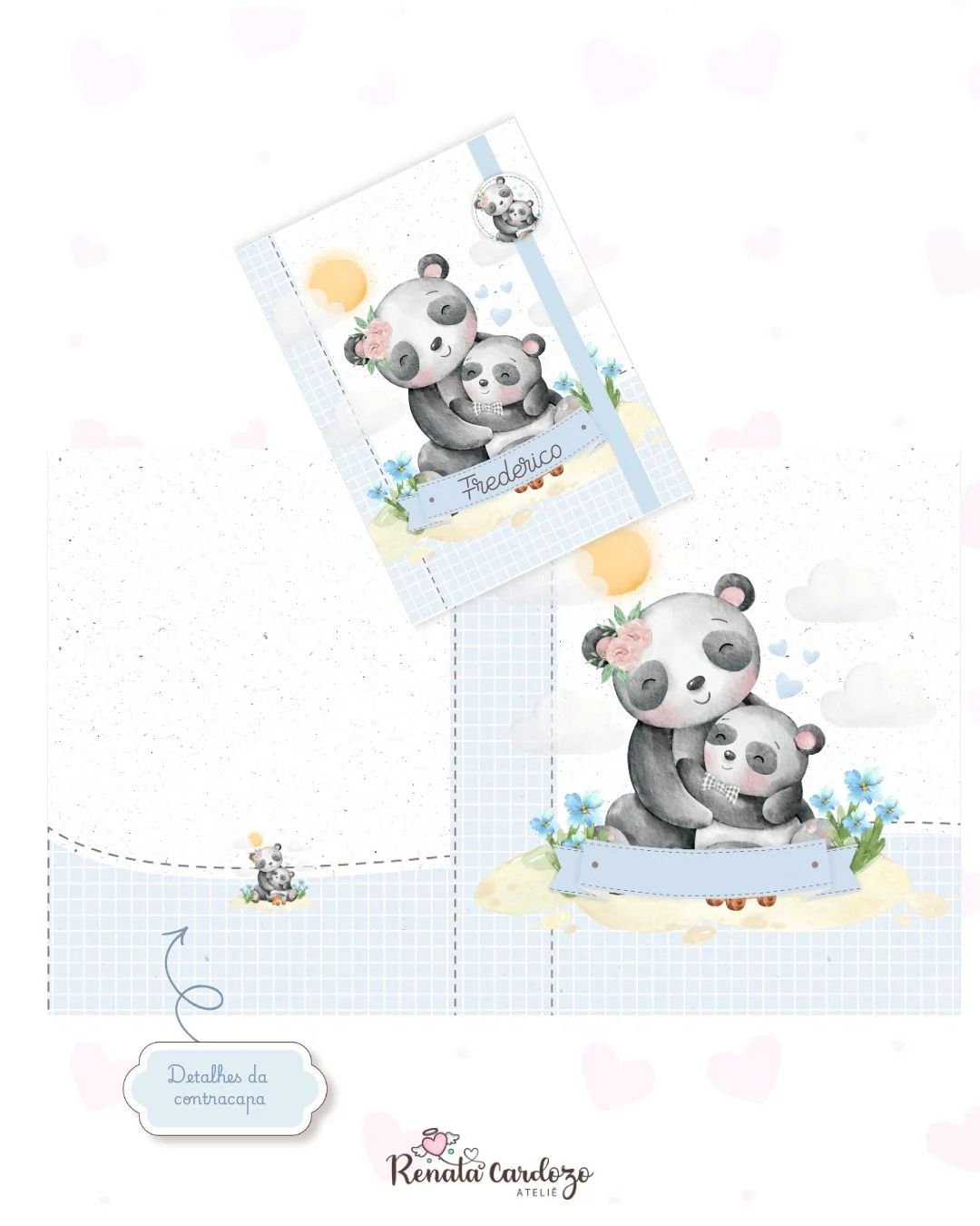 Panda Mãe e filho - Imagem 4