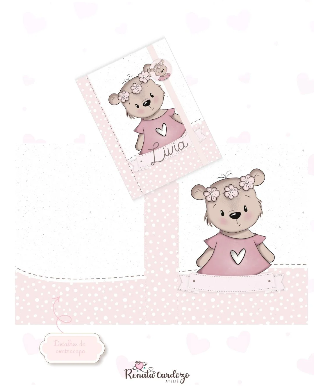Ursinha Floral - Imagem 4