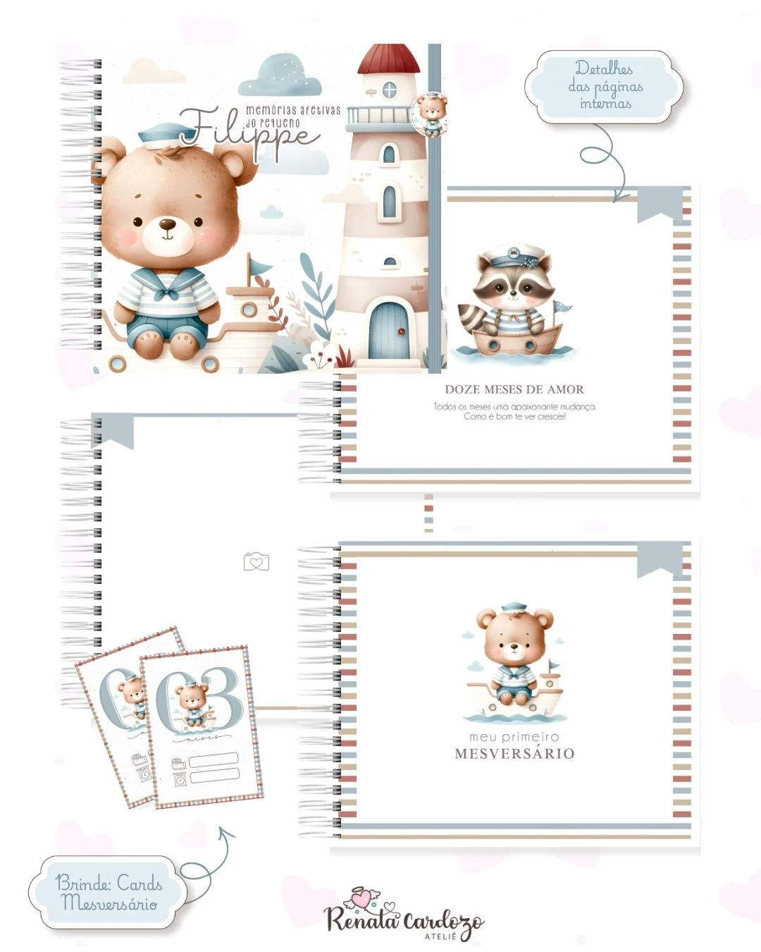 Ursinho Marinheiro Baby - Imagem 3