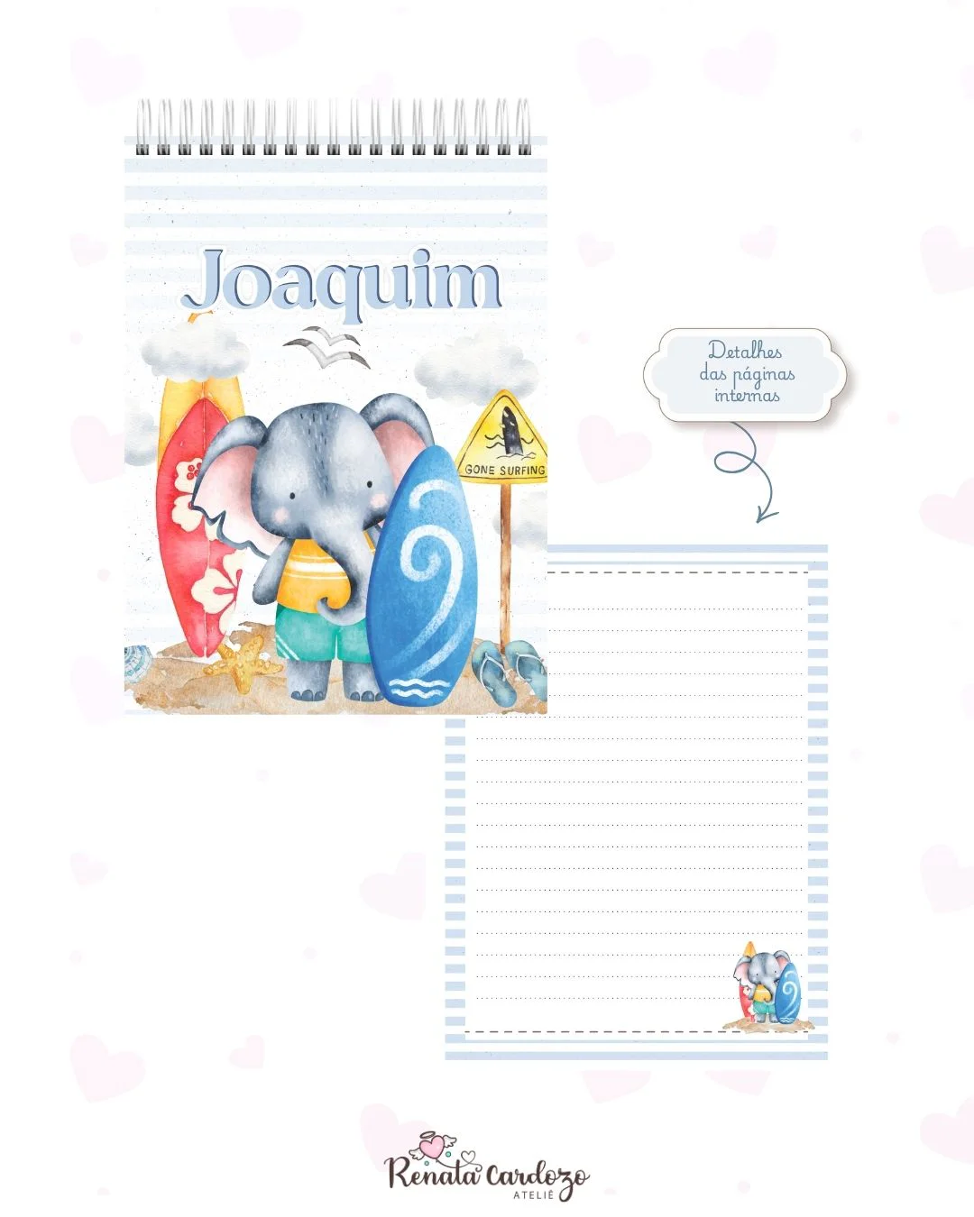 Elefante Surfista - Imagem 5