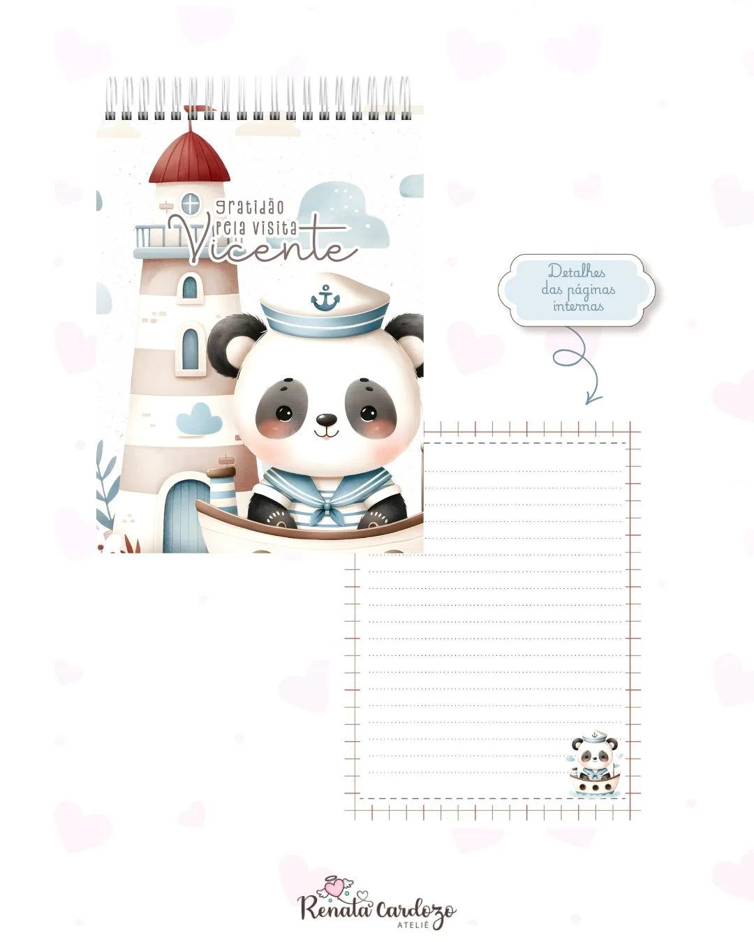 Panda Baby Marinheiro - Imagem 5
