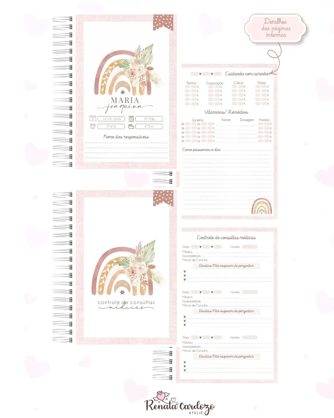 Arco-íris boho menina - Imagem 3