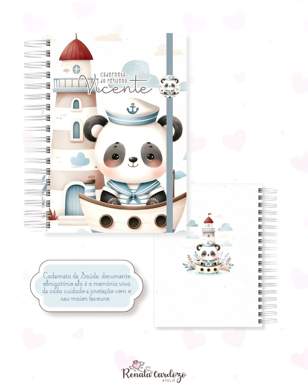 Panda Baby Marinheiro
