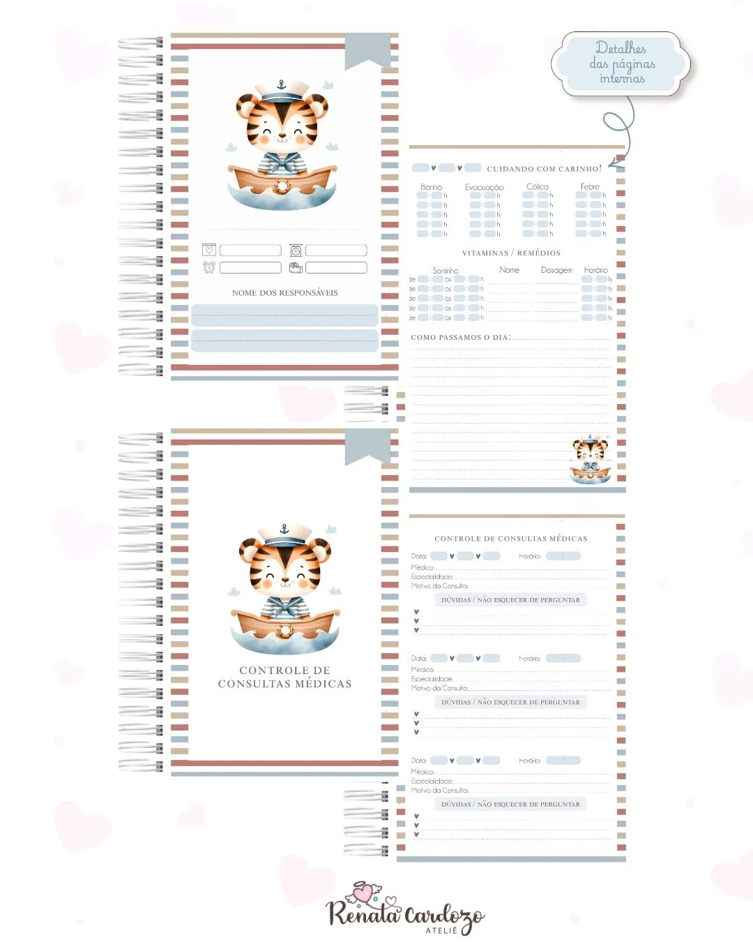 Tigre Baby Marinheiro - Imagem 3