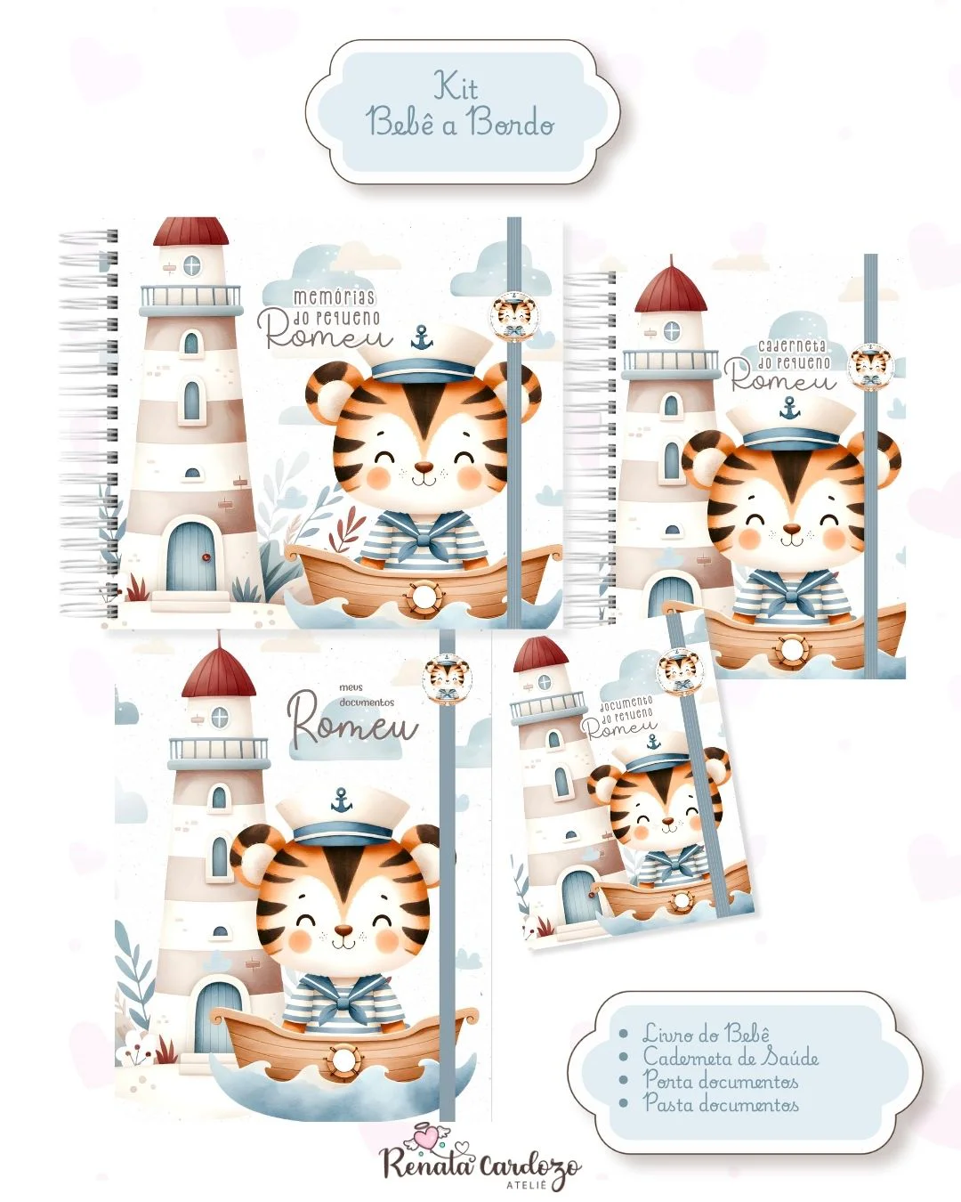 Tigre Baby Marinheiro