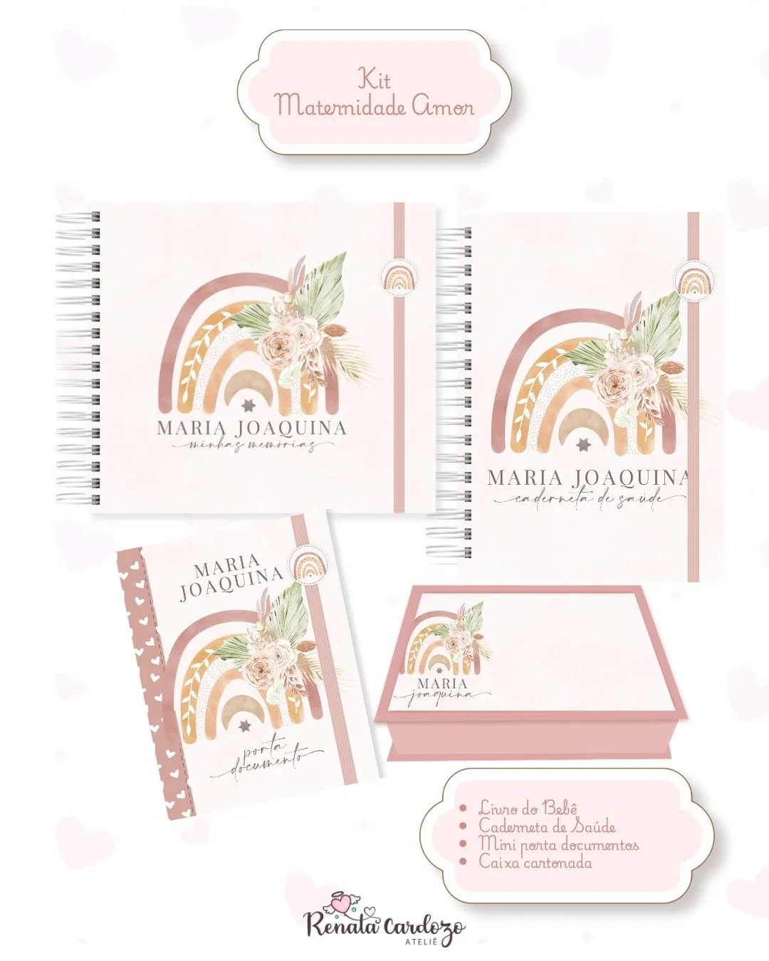 Arco-íris boho menina