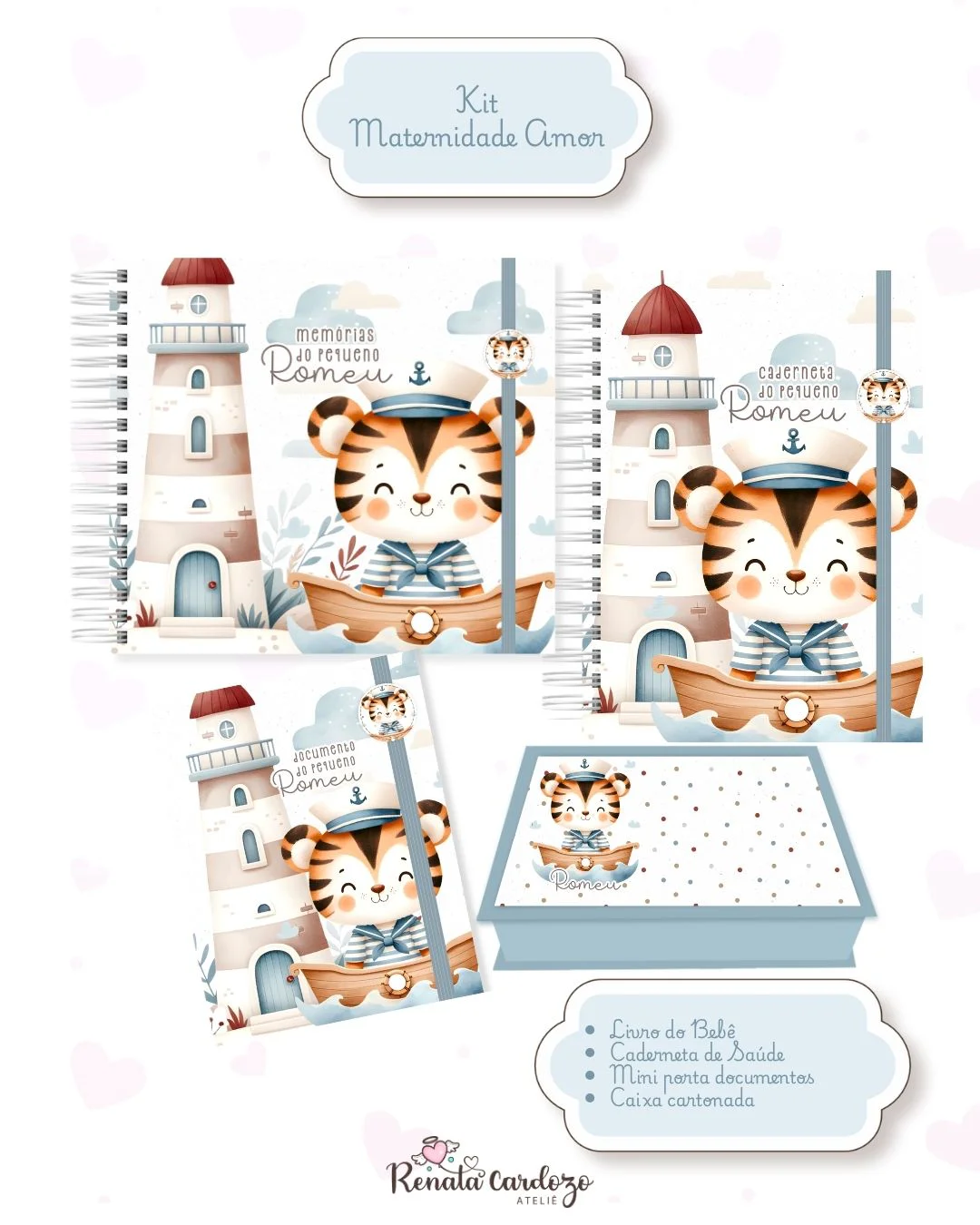 Tigre Baby Marinheiro
