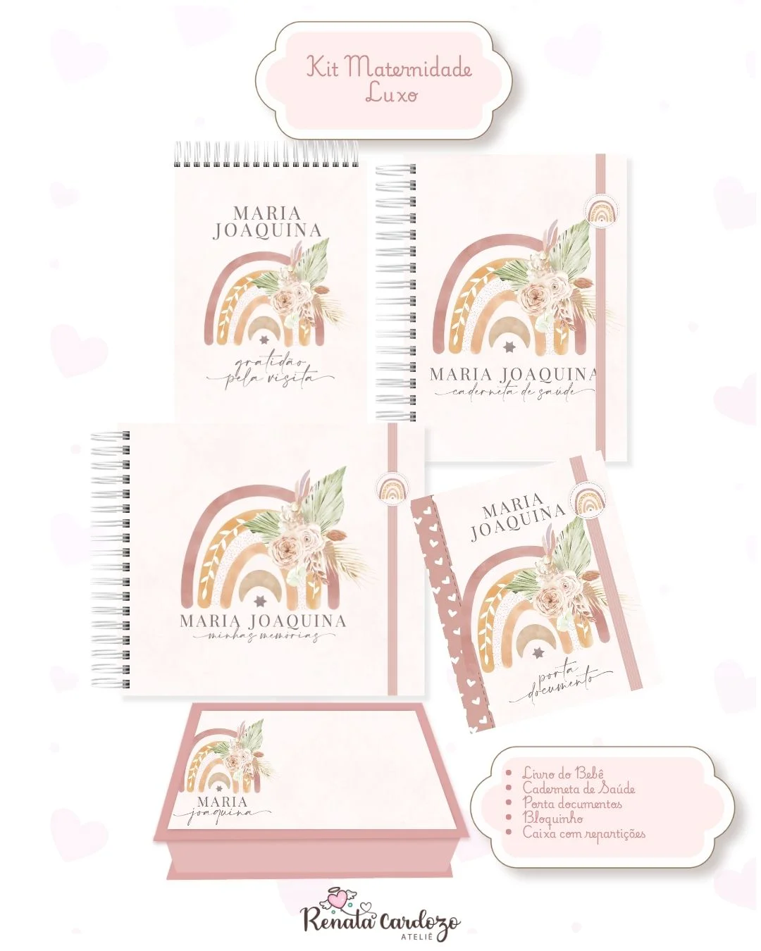 Arco-íris boho menina