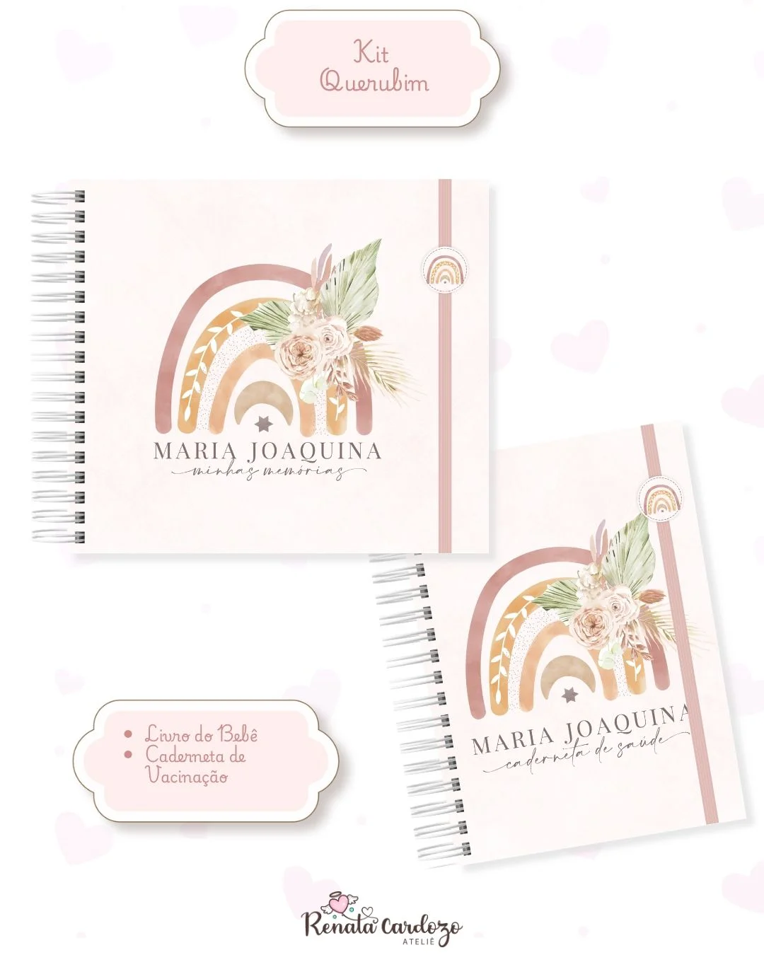 Arco-íris boho menina