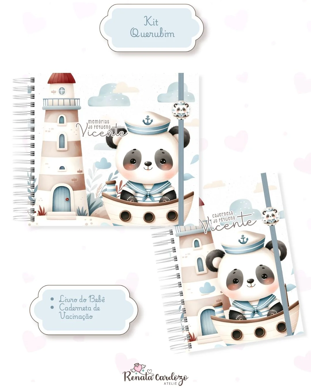 Panda Baby Marinheiro