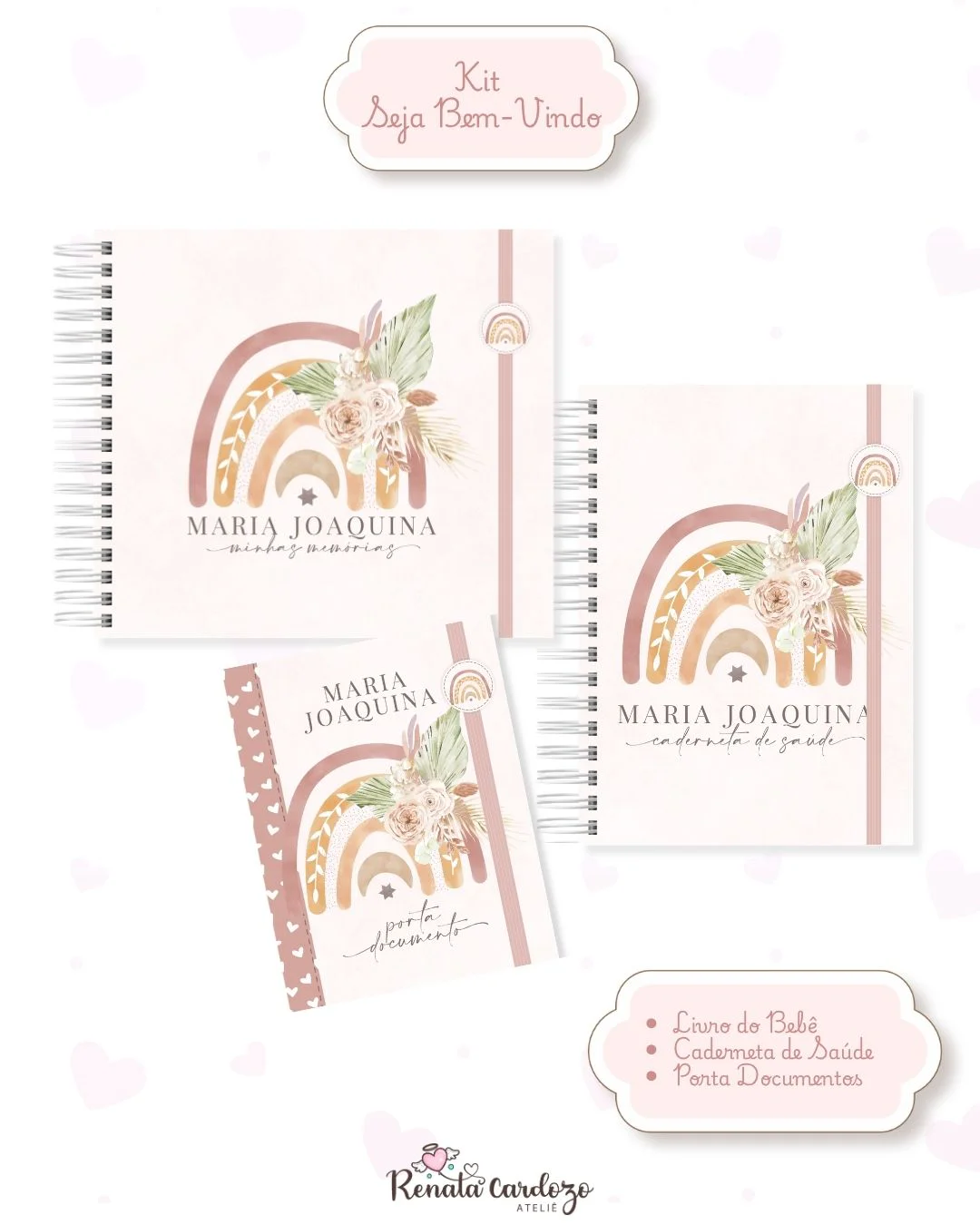 Arco-íris boho menina