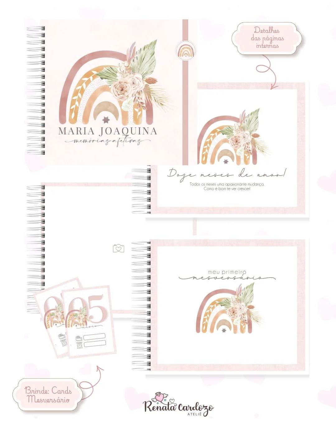 Arco-íris boho menina - Imagem 3
