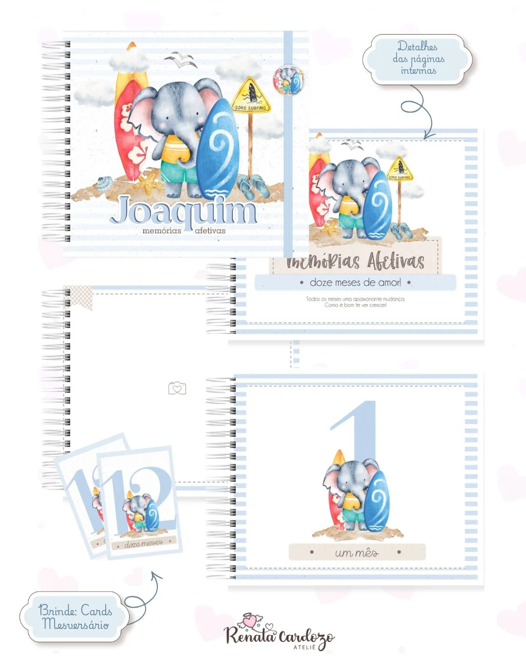 Elefante Surfista - Imagem 3